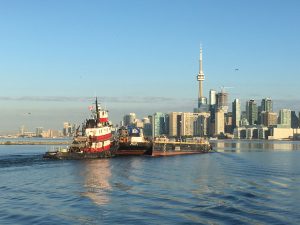 The Vigilant I in Toronto Harbour