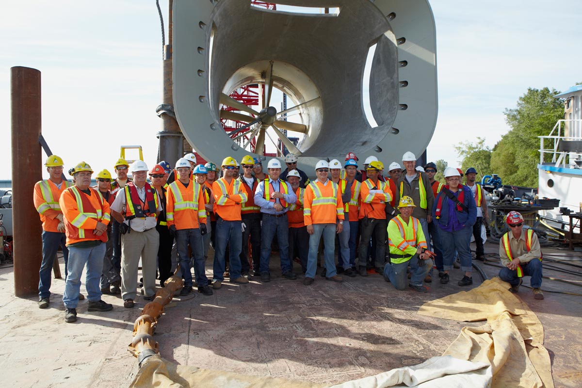 Case Study Water Turbine Installation McKeil Marine